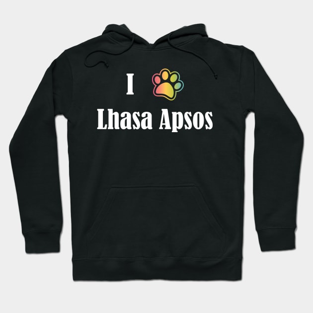 I Heart Lhasa Apsos | I Love Lhasa Apsos Hoodie by jverdi28